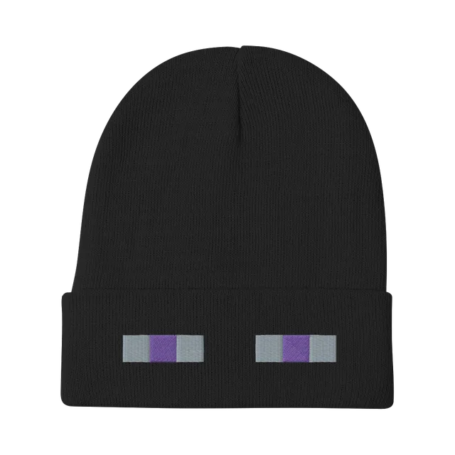 Minecraft Other, Black With Scattered White Dash Print