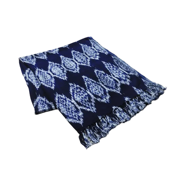 Siggyhandmade Scarf, Blue / Black / Teal