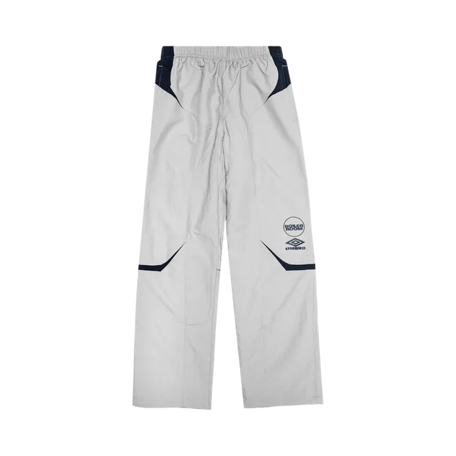 Boilerroom Pants, White / Neon Yellow / Blue / Grey