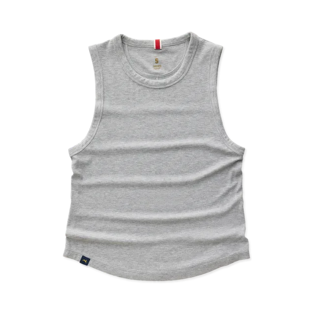 Gray Tank-Top, Gray / Red / Black