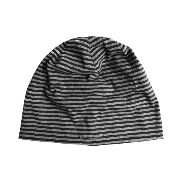 Grey Beanie, Grey / White