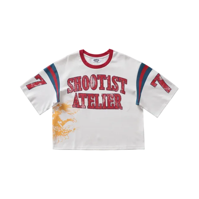 Dark Blue With Red And White Accents Jersey, Dark Blue With Red And White Accents