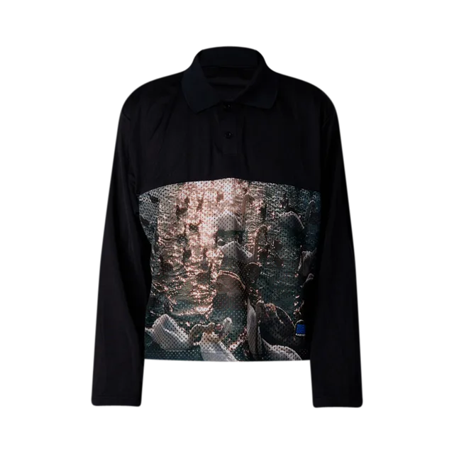 Rassvet Long-Sleeve, Black / White