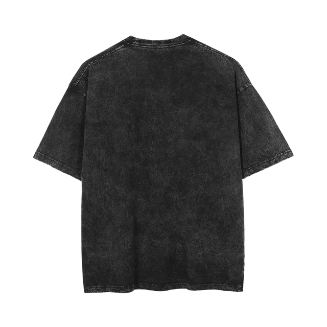Charcoal Black T-Shirt in Charcoal Black / White / Blue / Red