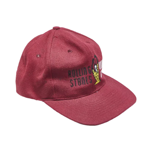 Vintage 1994 Rolling Stones Voodoo Lounge Album Release Tour Wool Blend Snapback - Os, Maroon