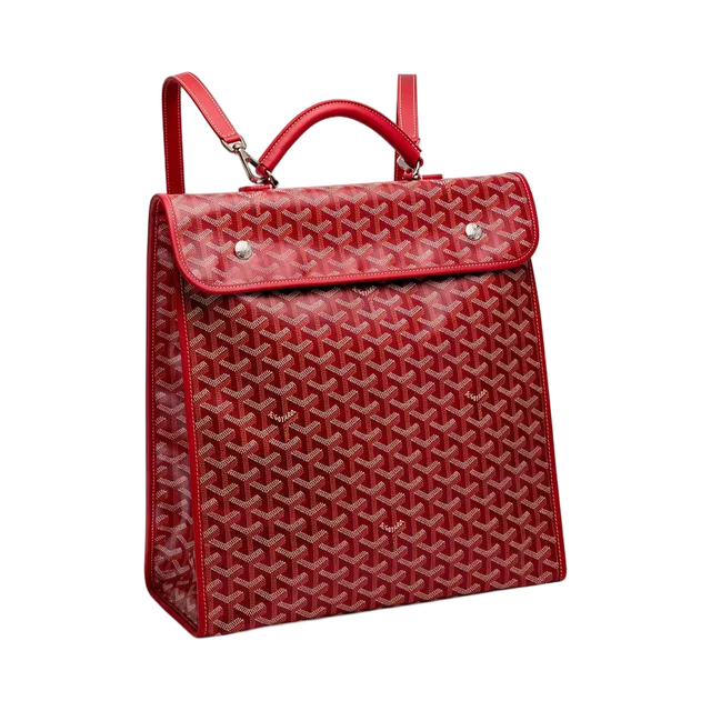 Goyard Bag, Red And White