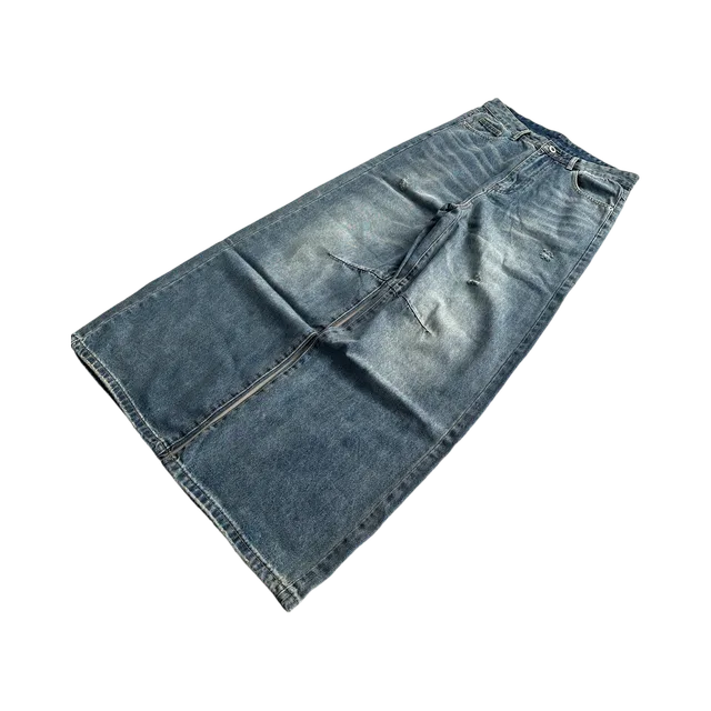 Blue Jeans, Blue / Tan / Yellow