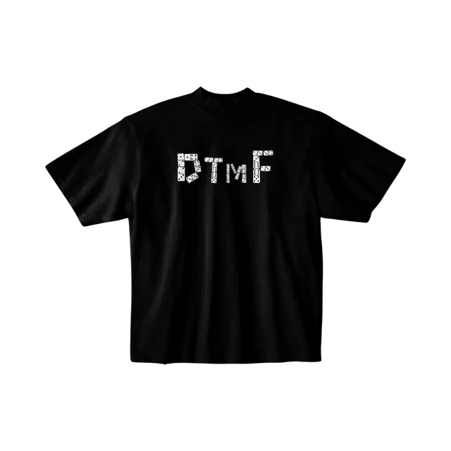 Domino's T-Shirt, Black / White