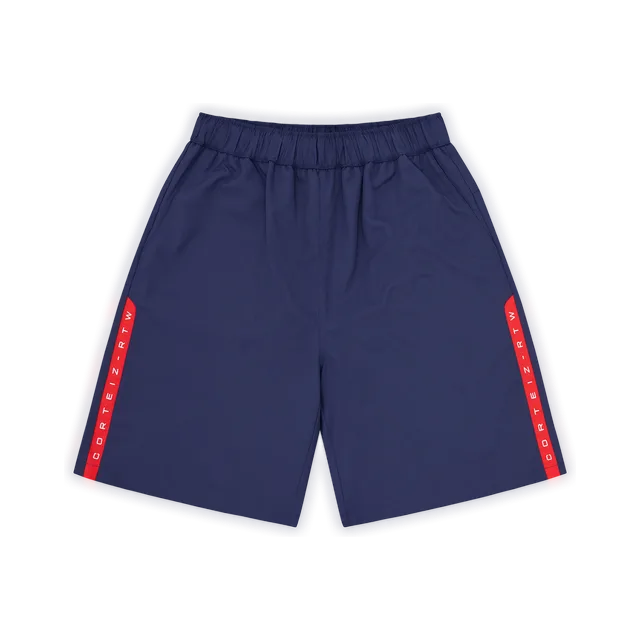 Corteiz Shorts, Black With Red