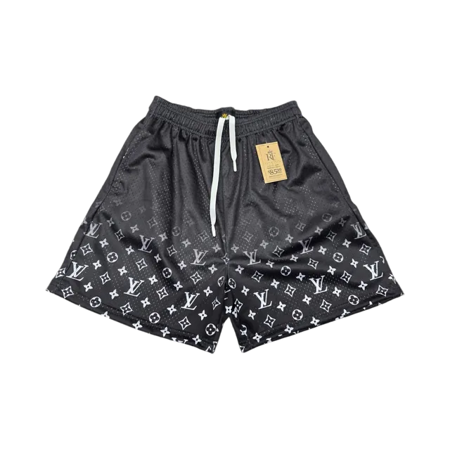 Black And White Shorts in Black And White