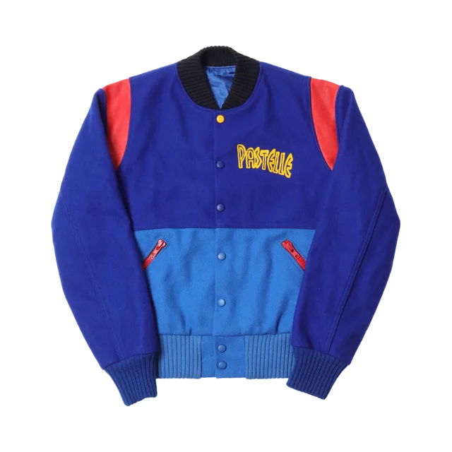 Pastelle Jacket, Royal Blue / Light Blue / Yellow / Red