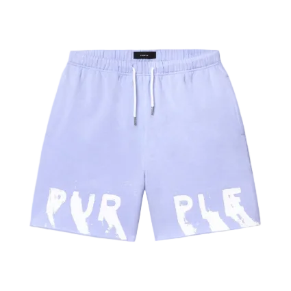 Blue Shorts, Blue / Purple
