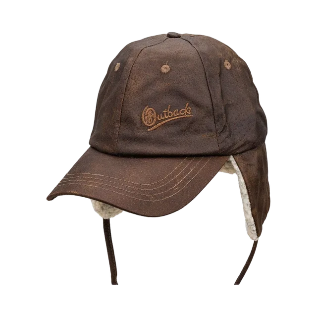 Brown And Cream Cap, Brown And Cream