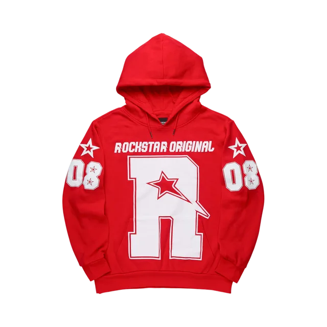 Red Hoodie, Red / Blue / Purple
