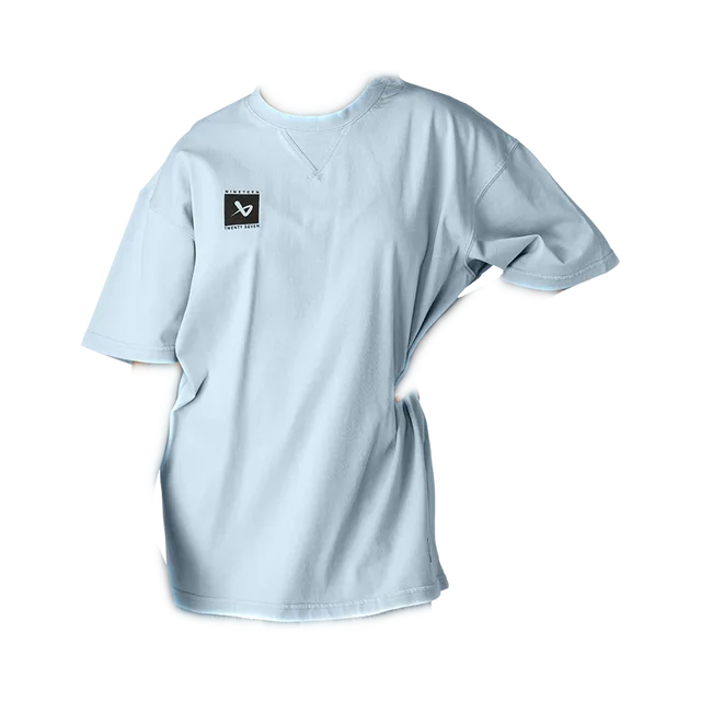 Nike T-Shirt, Light Blue / White
