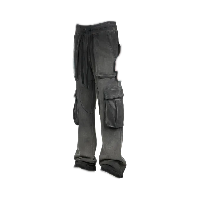 Nahmias Pants, Charcoal Black
