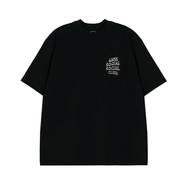 Anti Social Social Club T-Shirt, Black / White / Red