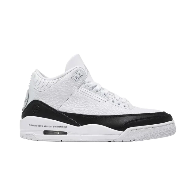Fragment Design Sneakers in White And Black