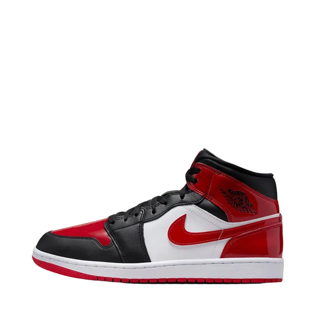 Jumpman Logo Sneakers, Black / White / Red