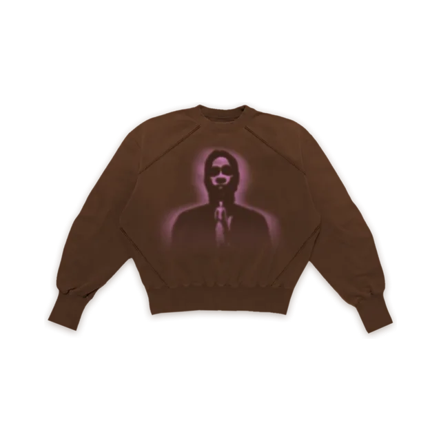 Brown Long-Sleeve, Brown / Olive Green