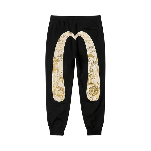 Evisu Pants, Black