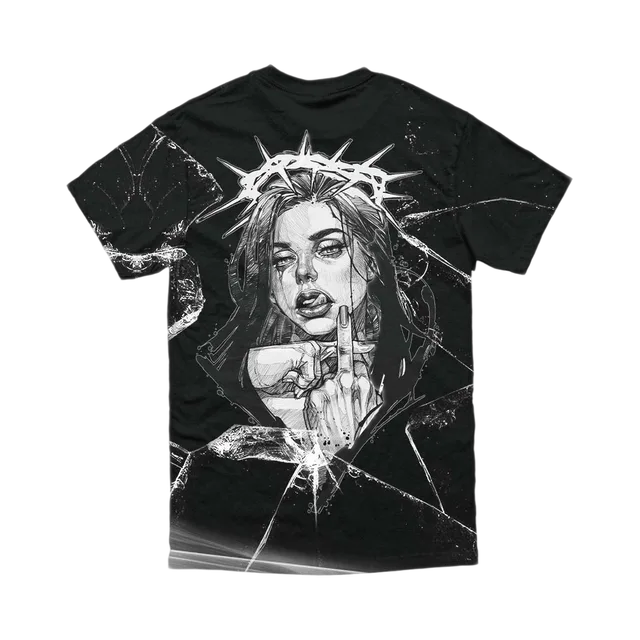 Black And White T-Shirt, Black And White