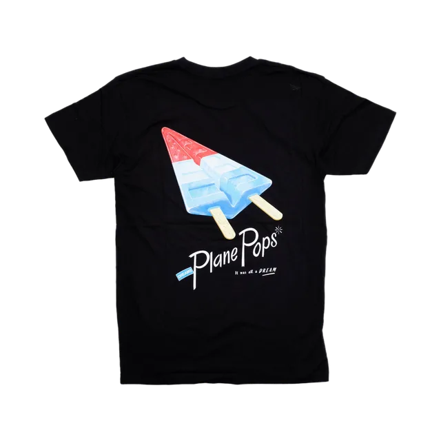 Paperplanes Long-Sleeve, Black