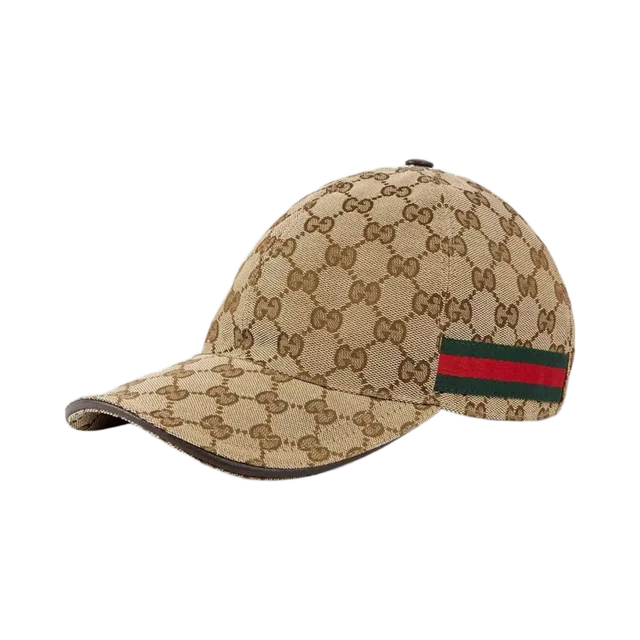 Gucci Cap, Beige / Red / Green