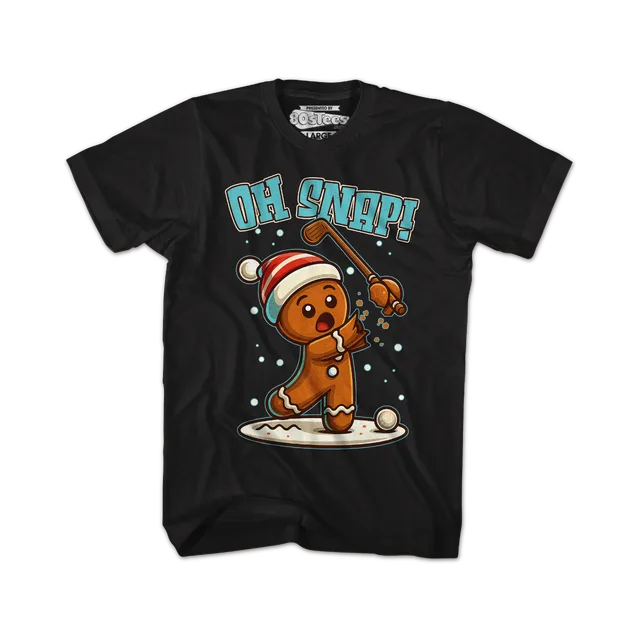 Black T-Shirt, Black / Green / Brown