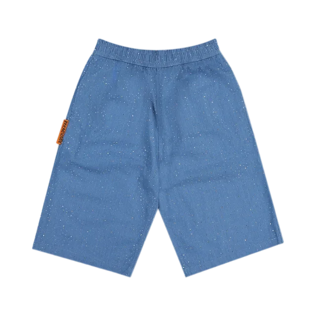 Pleasures Shorts, Blue / Orange