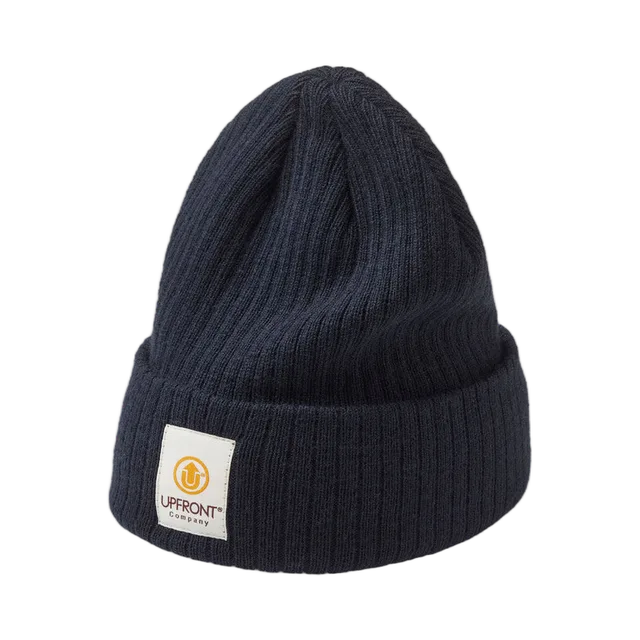 Stranded Beanie, Black And Red