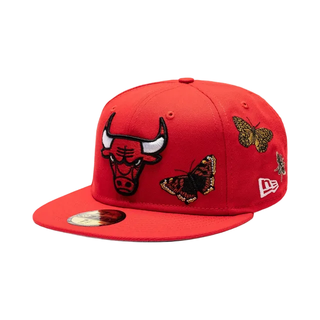 Felt Cap, Red / White