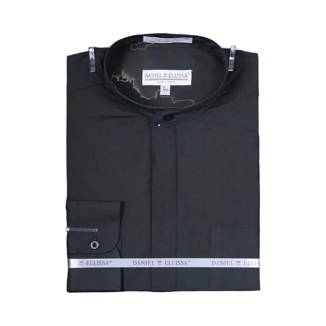 Black With Subtle Tonal Chevron Pattern Shirt, Black With Subtle Tonal Chevron Pattern