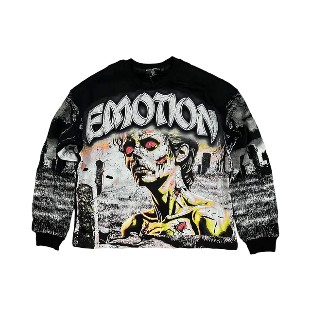 Redeemed Long-Sleeve, Black / Blue / White