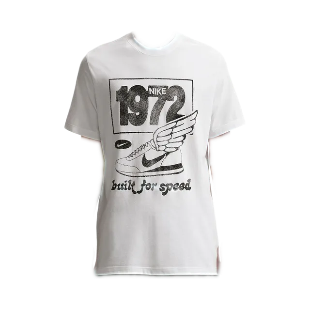 Nike T-Shirt, White / Black