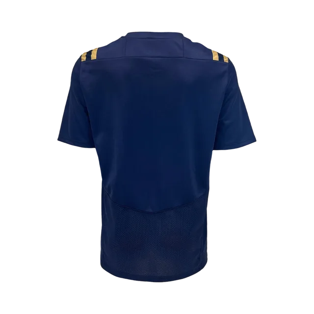Under Armour Jersey, Navy Blue And Yellow