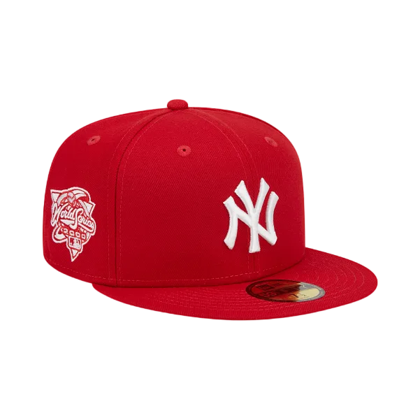 New York Yankees Cap, Red / White