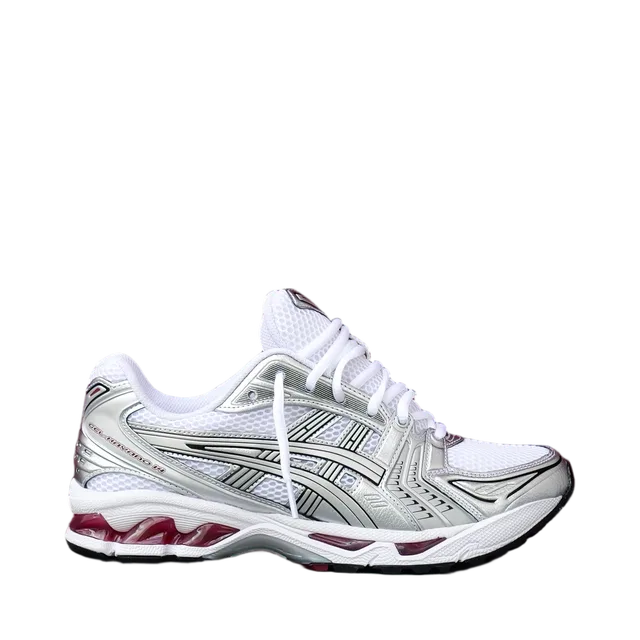 Asics Sneakers, White / Silver / Black