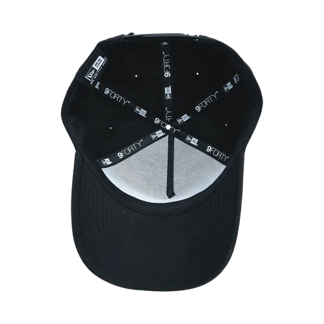 Happy Dad X New Era A-Frame Hat (Black), Black With Red And White Accent
