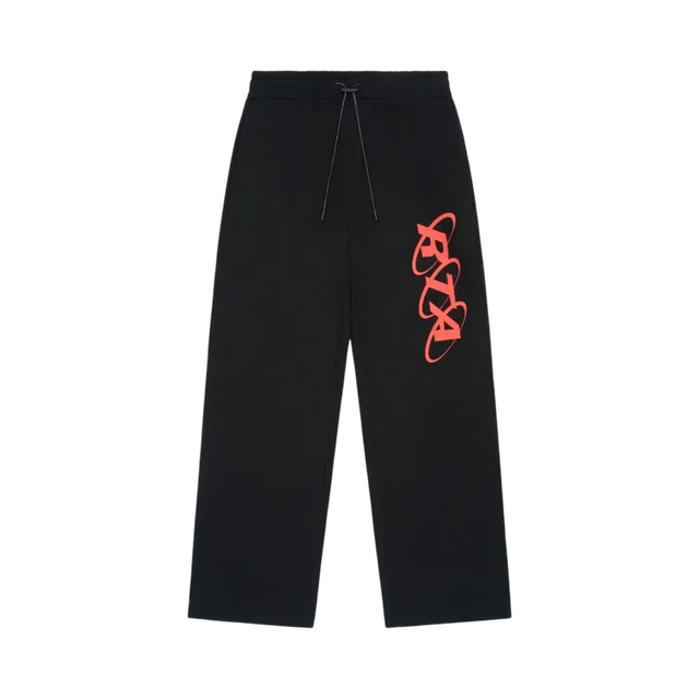 Rtr Sweatpants, Black With Red And White Accents